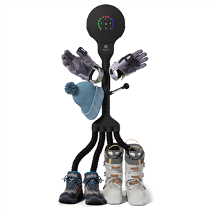 Hedgehog Buddy, 4x4, juodas - Batų džiovintuvas