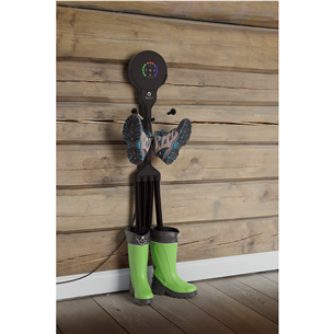 Hedgehog Buddy, 4x4, juodas - Batų džiovintuvas