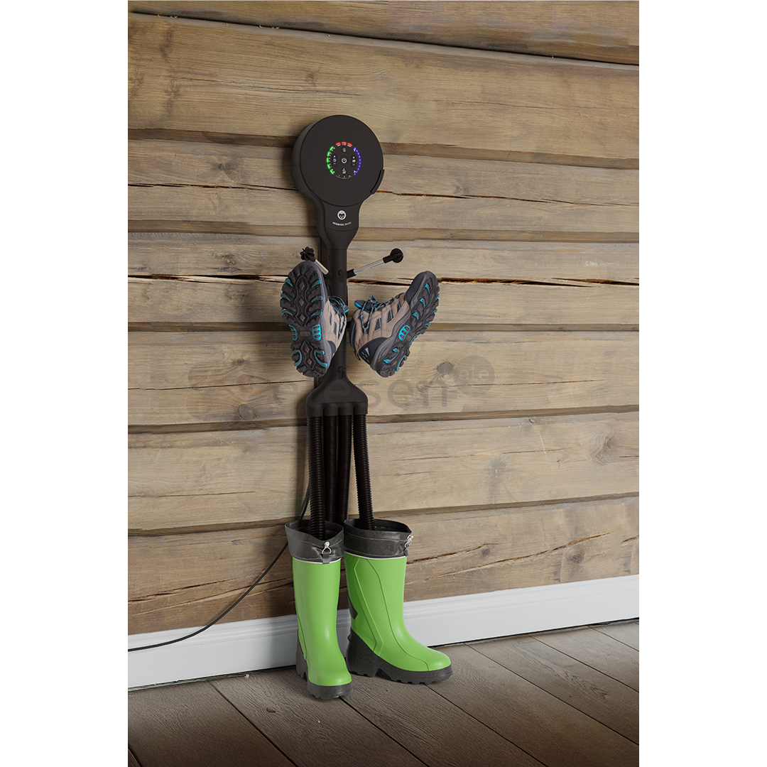 Hedgehog Buddy, 4x4, juodas - Batų džiovintuvas