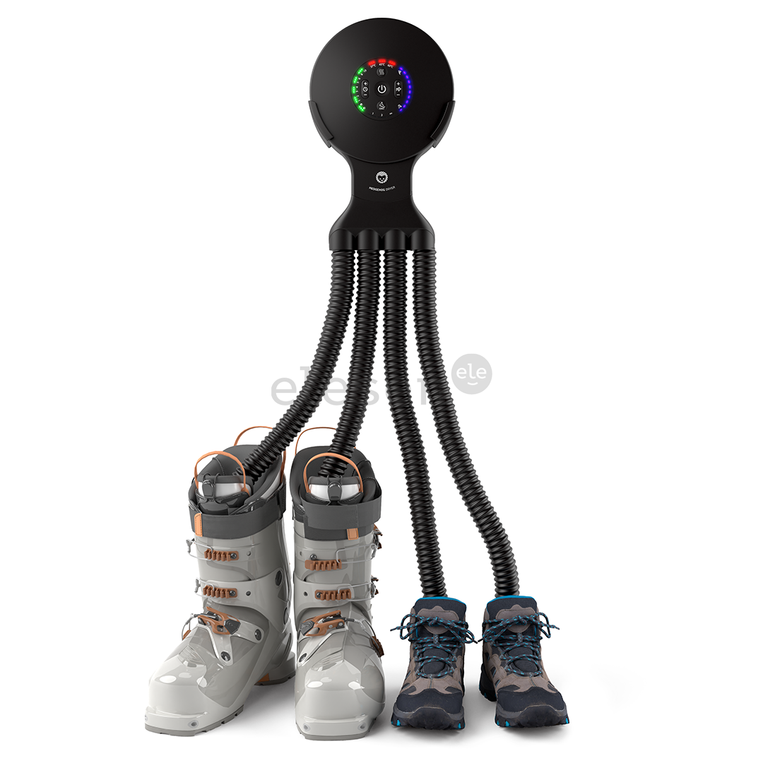 Hedgehog Octopus Ionic, juodas - Batų džiovintuvas