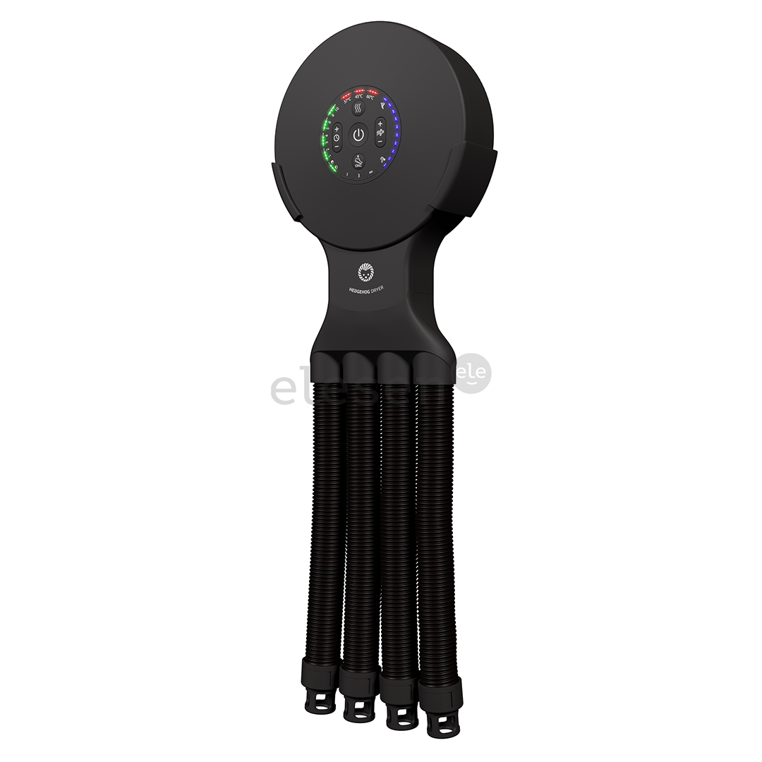 Hedgehog Octopus Ionic, juodas - Batų džiovintuvas