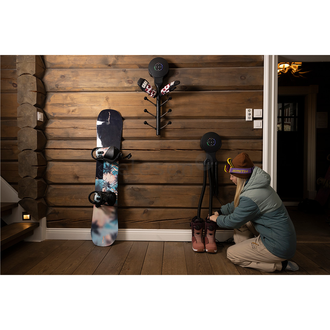 Hedgehog Octopus Ionic, juodas - Batų džiovintuvas