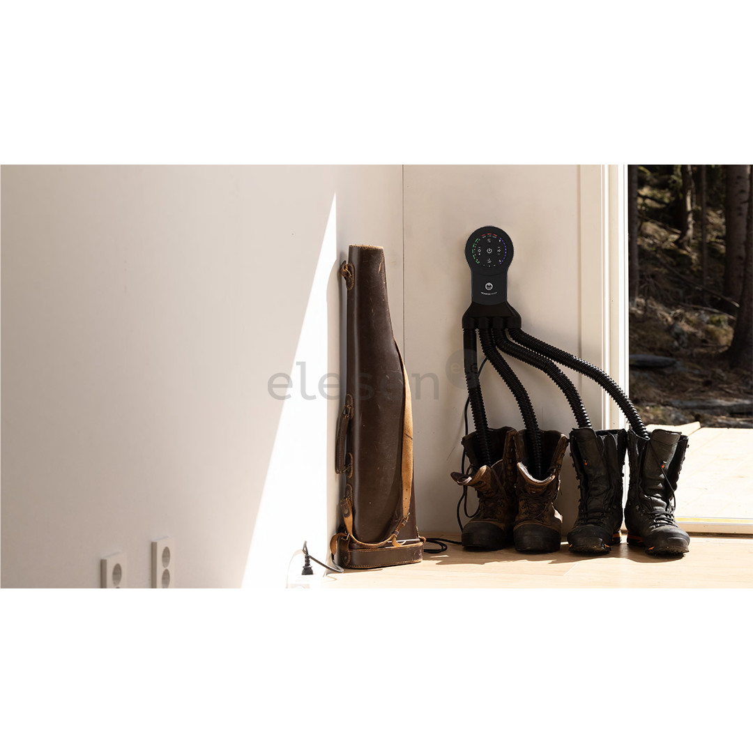 Hedgehog Octopus Ionic, juodas - Batų džiovintuvas