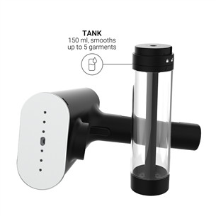 SteamOne Karl 2, 2000 W, juodas - Garinis lygintuvas