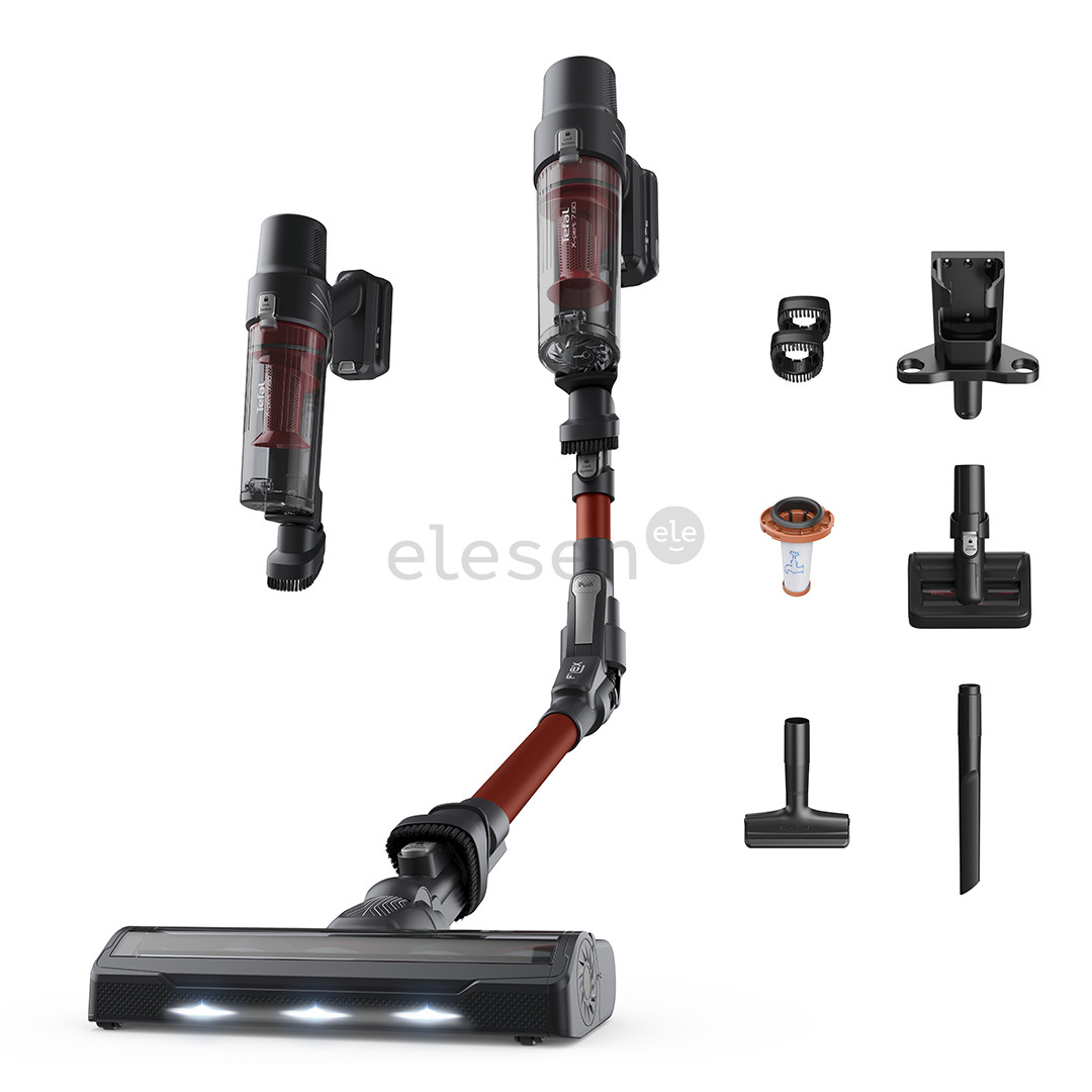 Tefal X-PERT 7.60 Flex Animal model, raudonas - Belaidis dulkių siurblys