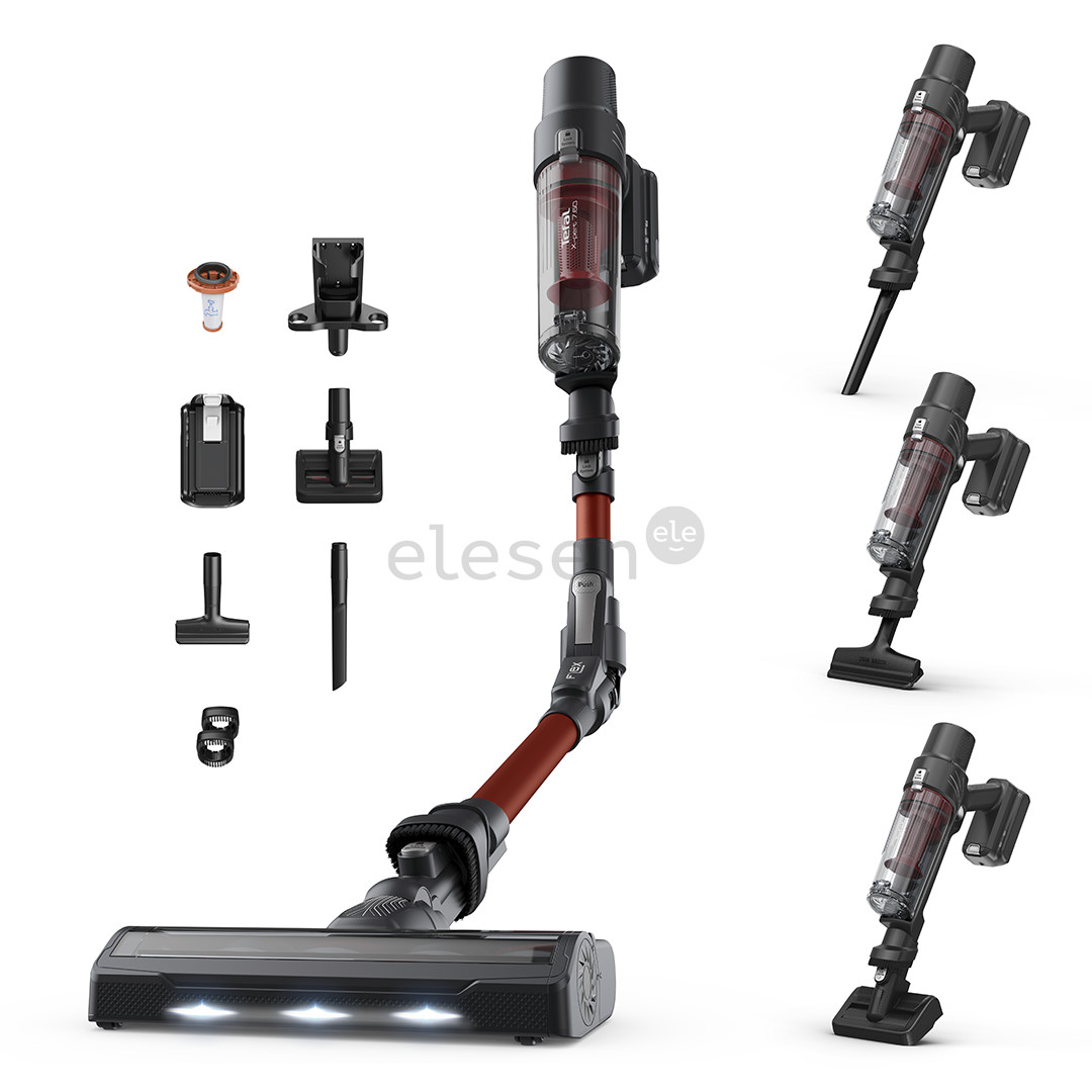 Tefal X-PERT 7.60 Flex Animal model, raudonas - Belaidis dulkių siurblys