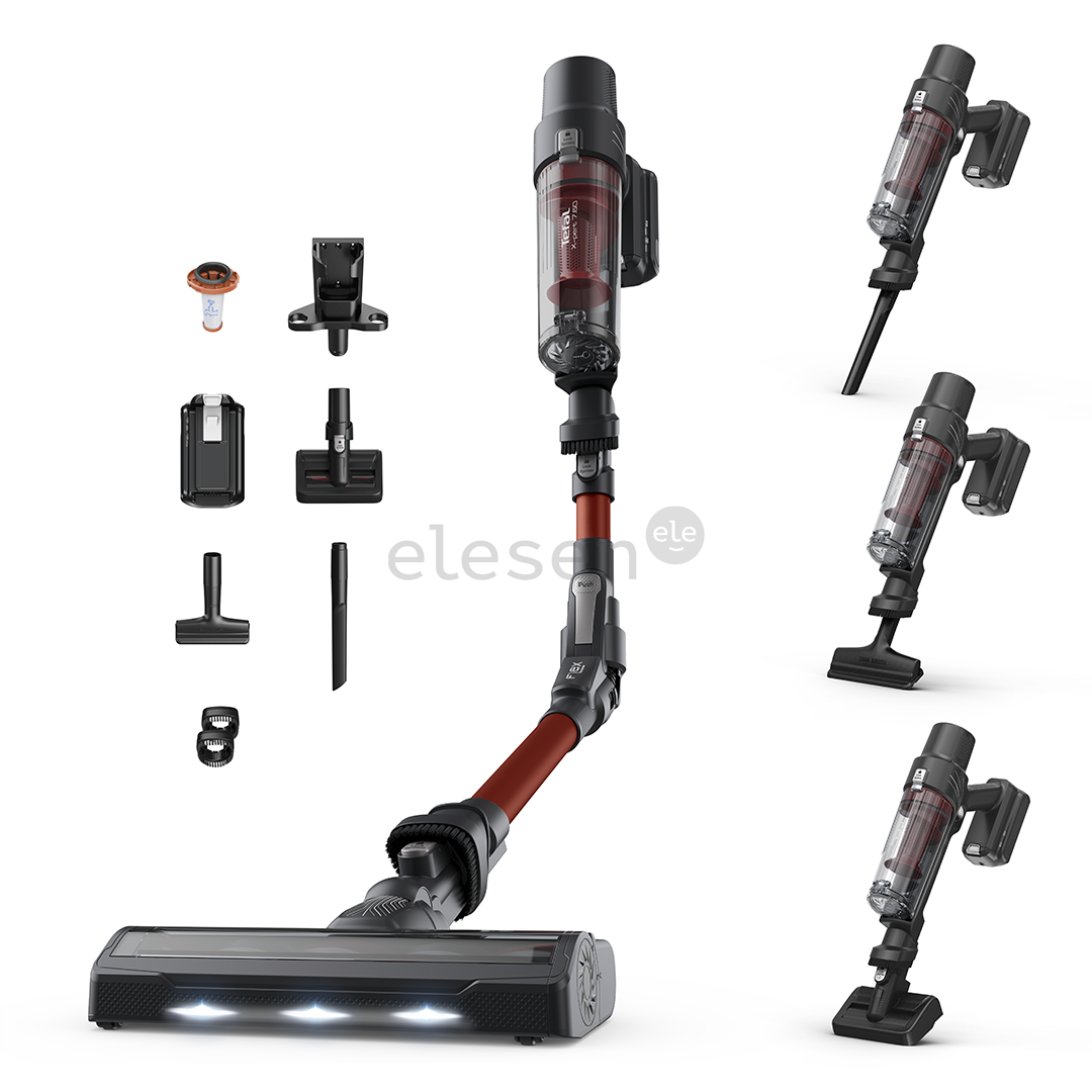 Tefal X-PERT 7.60 Flex Animal model, raudonas - Belaidis dulkių siurblys