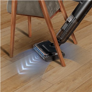 Tefal X-Clean 7, влажная уборка, черный/золотистый - Беспроводной пылесос для твердых полов