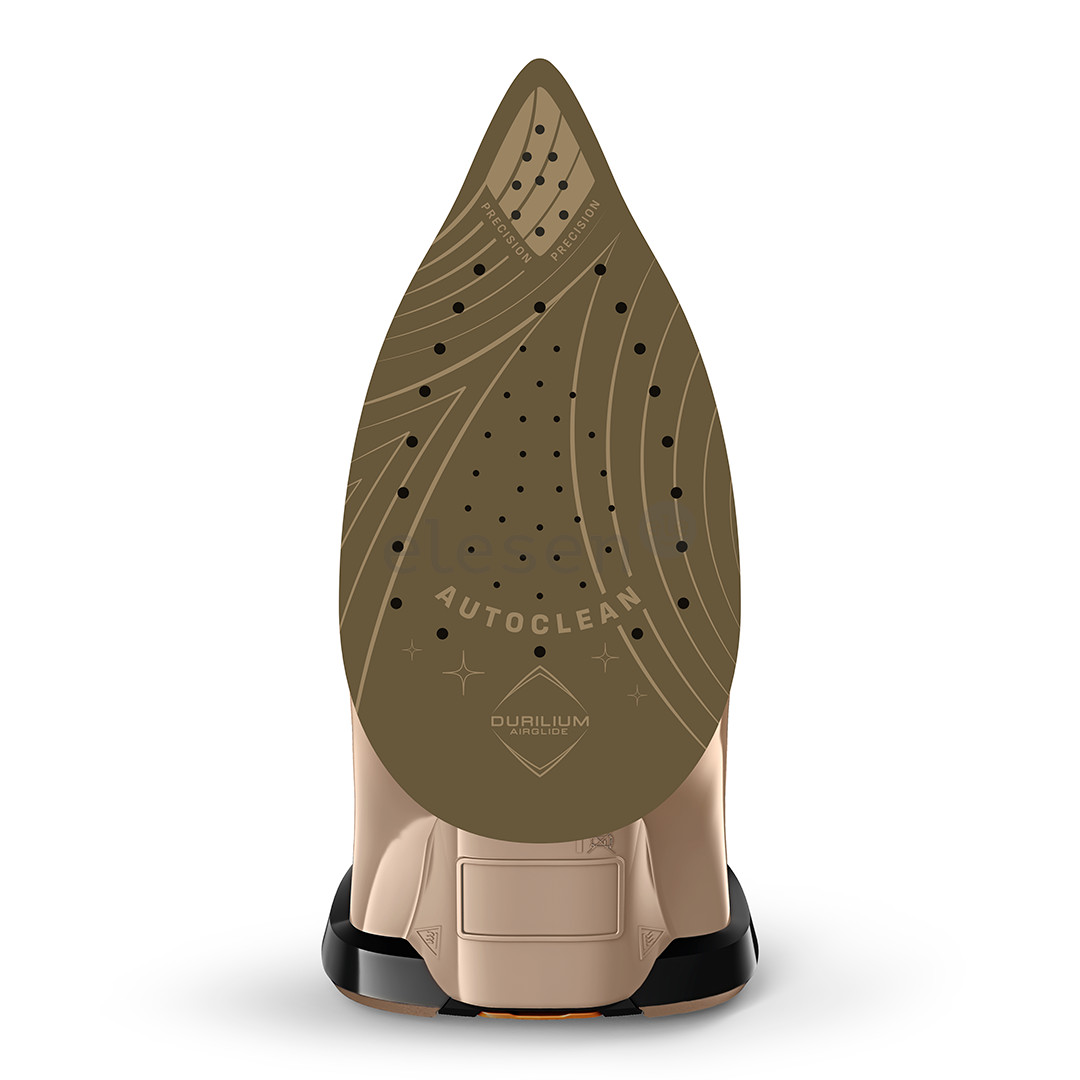 Tefal Ultimate Pure, 3200 Вт, черный/золотистый - Паровой утюг