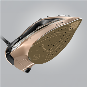 Tefal Ultimate Pure, 3200 W, black/golden - Steam iron