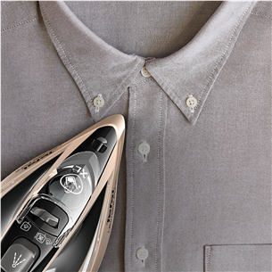 Tefal Ultimate Pure, 3200 W, black/golden - Steam iron