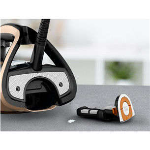 Tefal Ultimate Pure, 3200 Вт, черный/золотистый - Паровой утюг