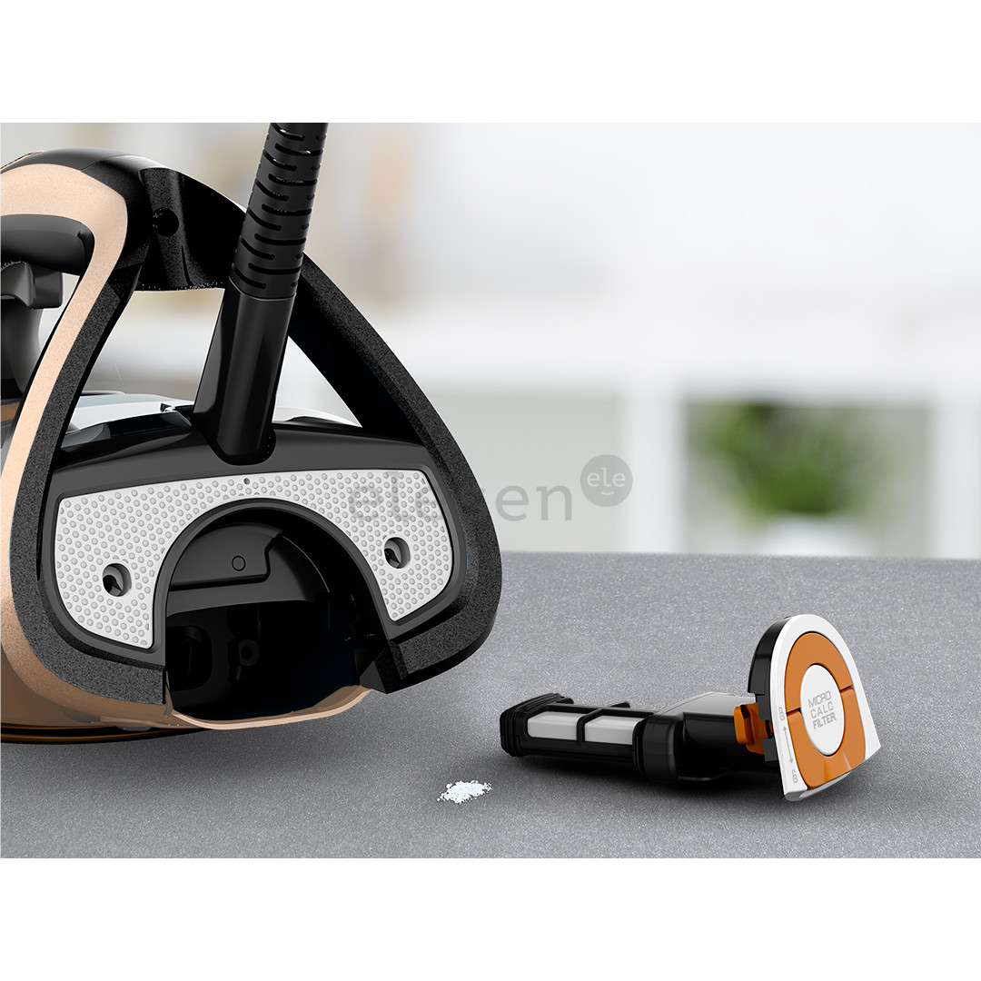 Tefal Ultimate Pure, 3200 Вт, черный/золотистый - Паровой утюг