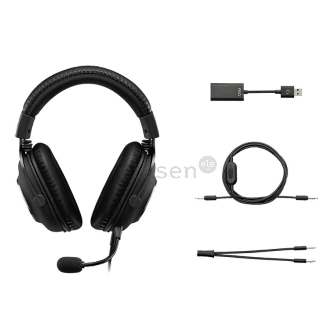 Logitech PRO X SE, черный - Гарнитура