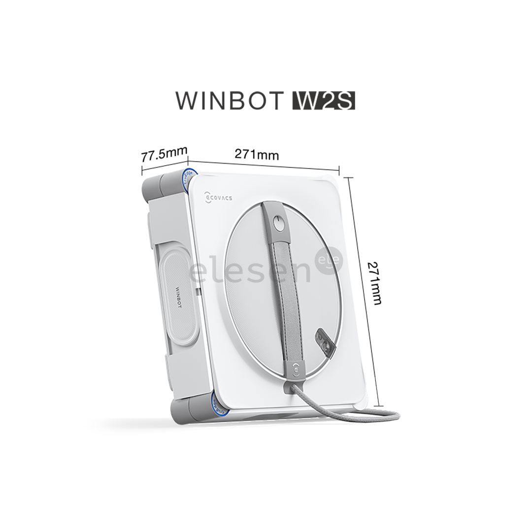 Ecovacs Winbot W2S, baltas - Langų valymo robotas