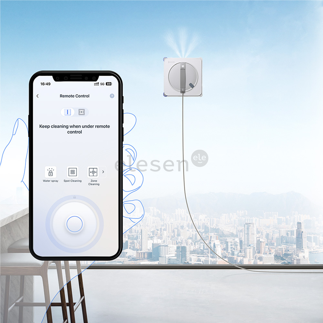 Ecovacs Winbot W2S, baltas - Langų valymo robotas