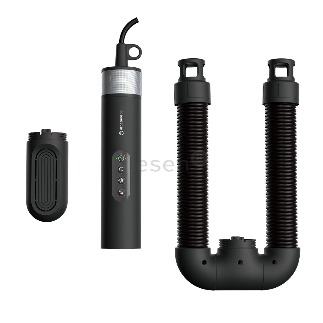 Hedgehog GO, juodas - Batų džiovintuvas