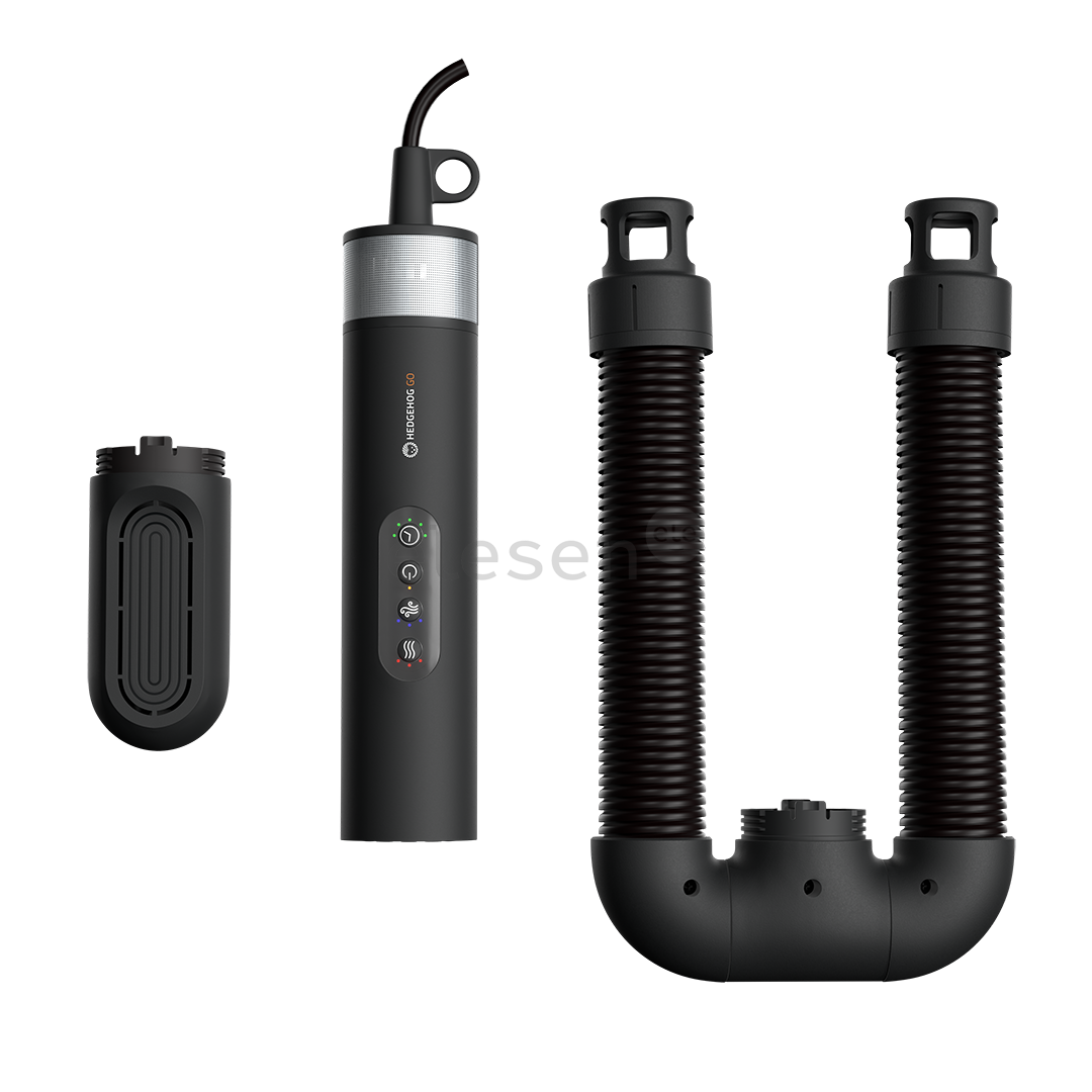 Hedgehog GO, juodas - Batų džiovintuvas