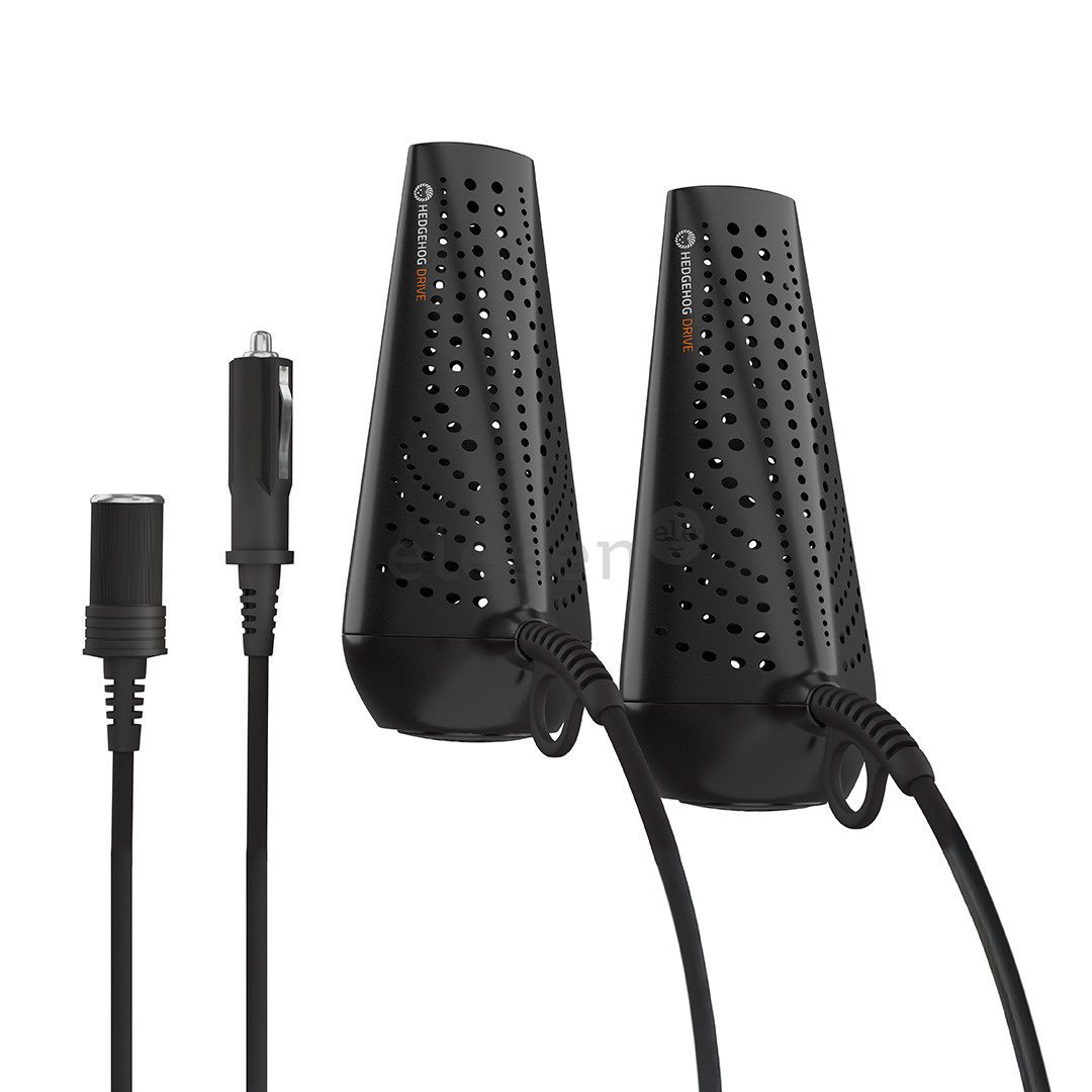 Hedgehog Drive, juodas - Batų džiovintuvas