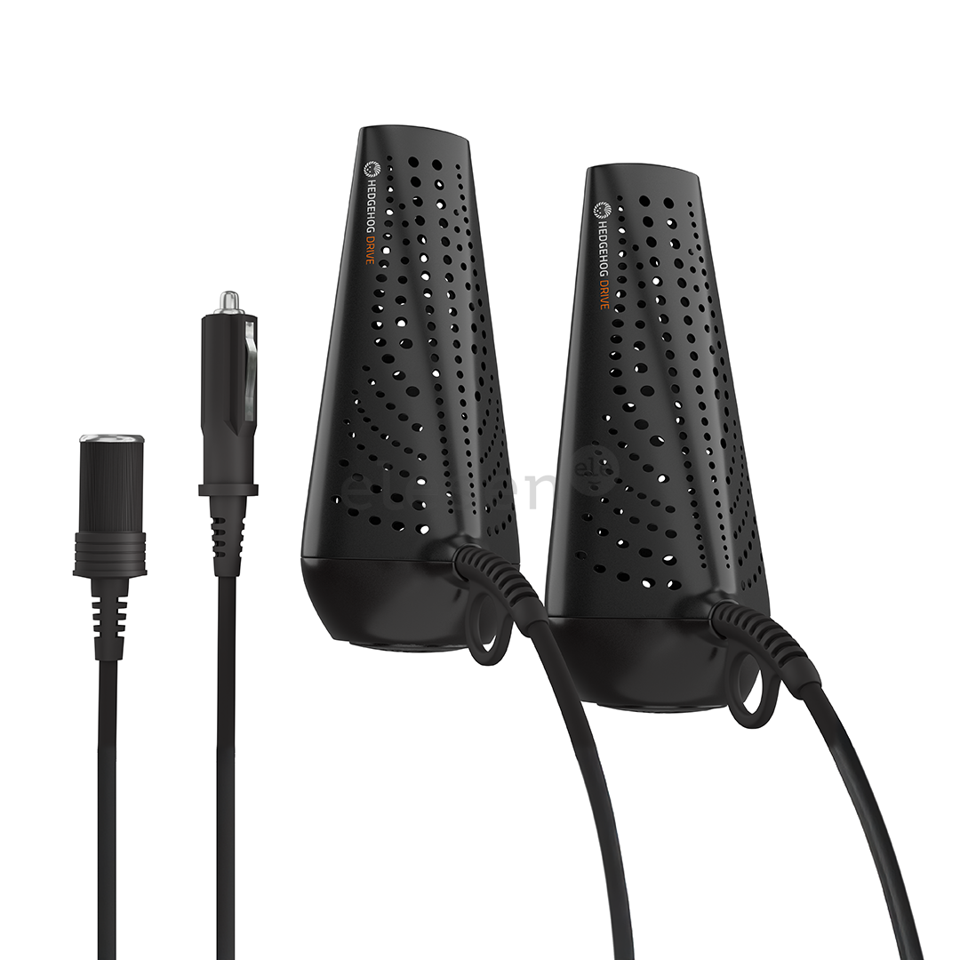 Hedgehog Drive, juodas - Batų džiovintuvas