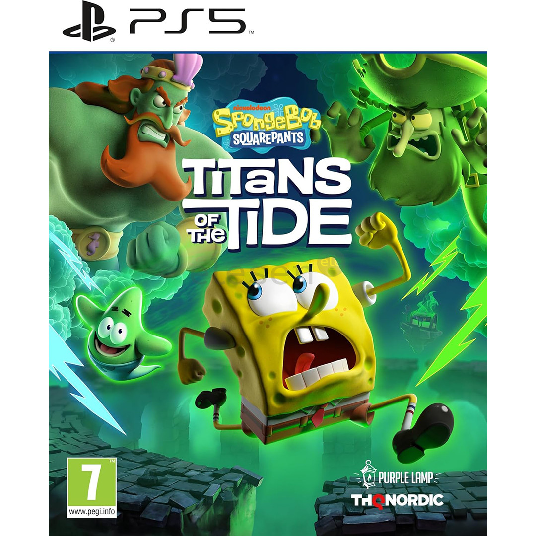 SpongeBob SquarePants: Titans of the Tide, PlayStation 5 - Game