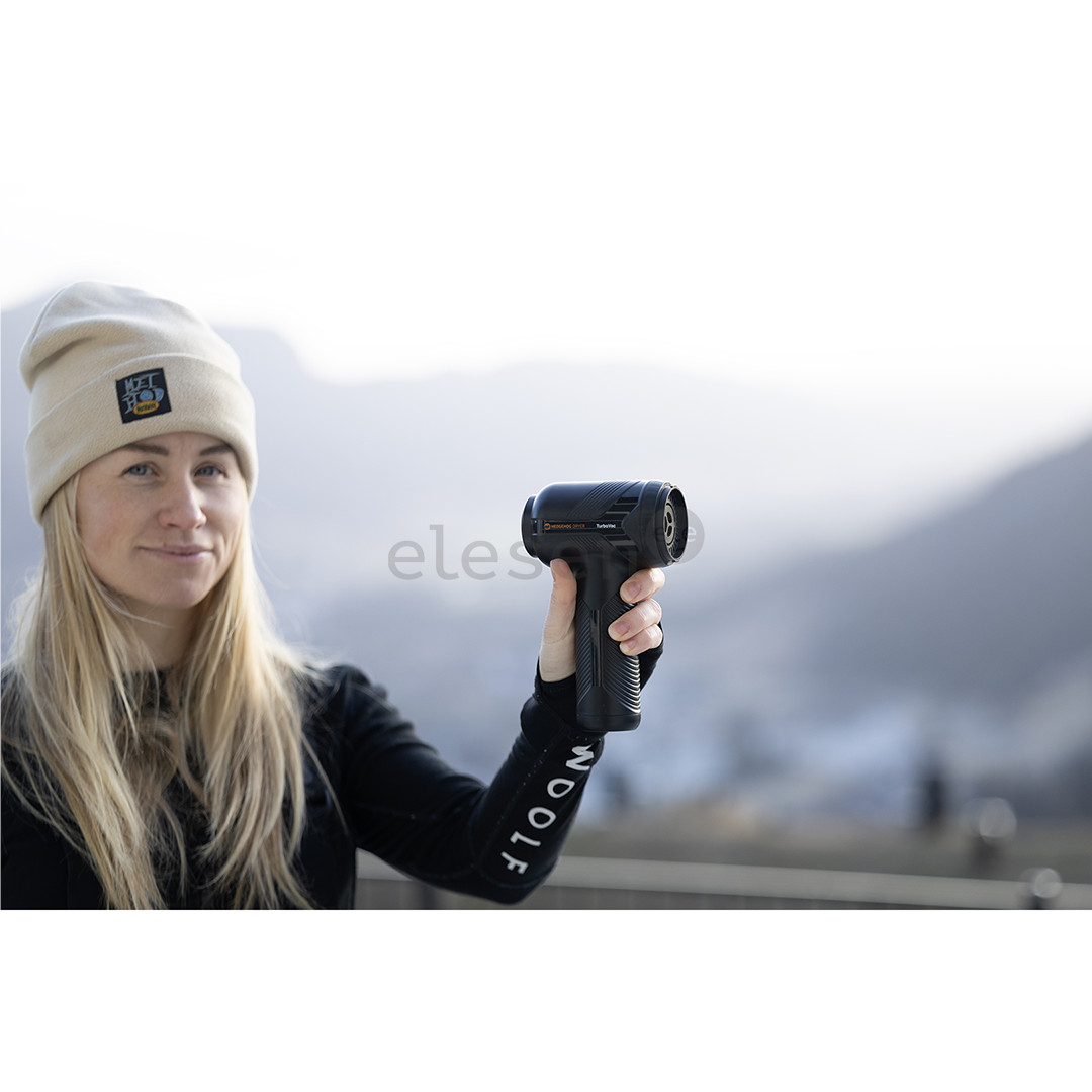 Hedgehog Turbovac, black - Handheld vacuum cleaner