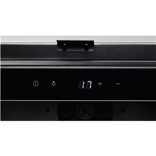 Electrolux 500 Series, 20 butelių , aukštis 82 cm, juodas - Įmontuojamas vyno šaldytuvas