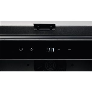 Electrolux 500 Series, 20 butelių , aukštis 82 cm, juodas - Įmontuojamas vyno šaldytuvas