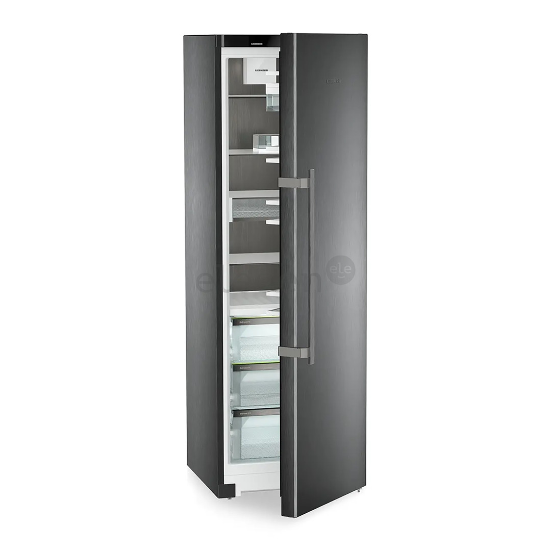 Liebherr Prime BioFresh, 387 L, aukštis 186 cm, juodo nerūdijančio plieno - Šaldytuvas