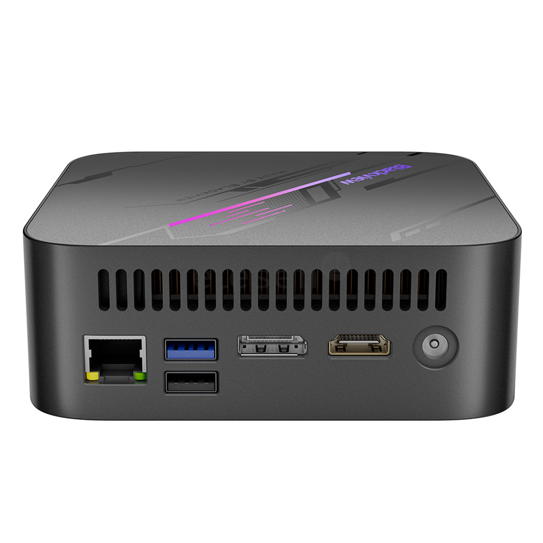 BlackView MP100, Ryzen 5, 16 GB, 512 GB, W11P, pilkas - Stacionarus kompiuteris