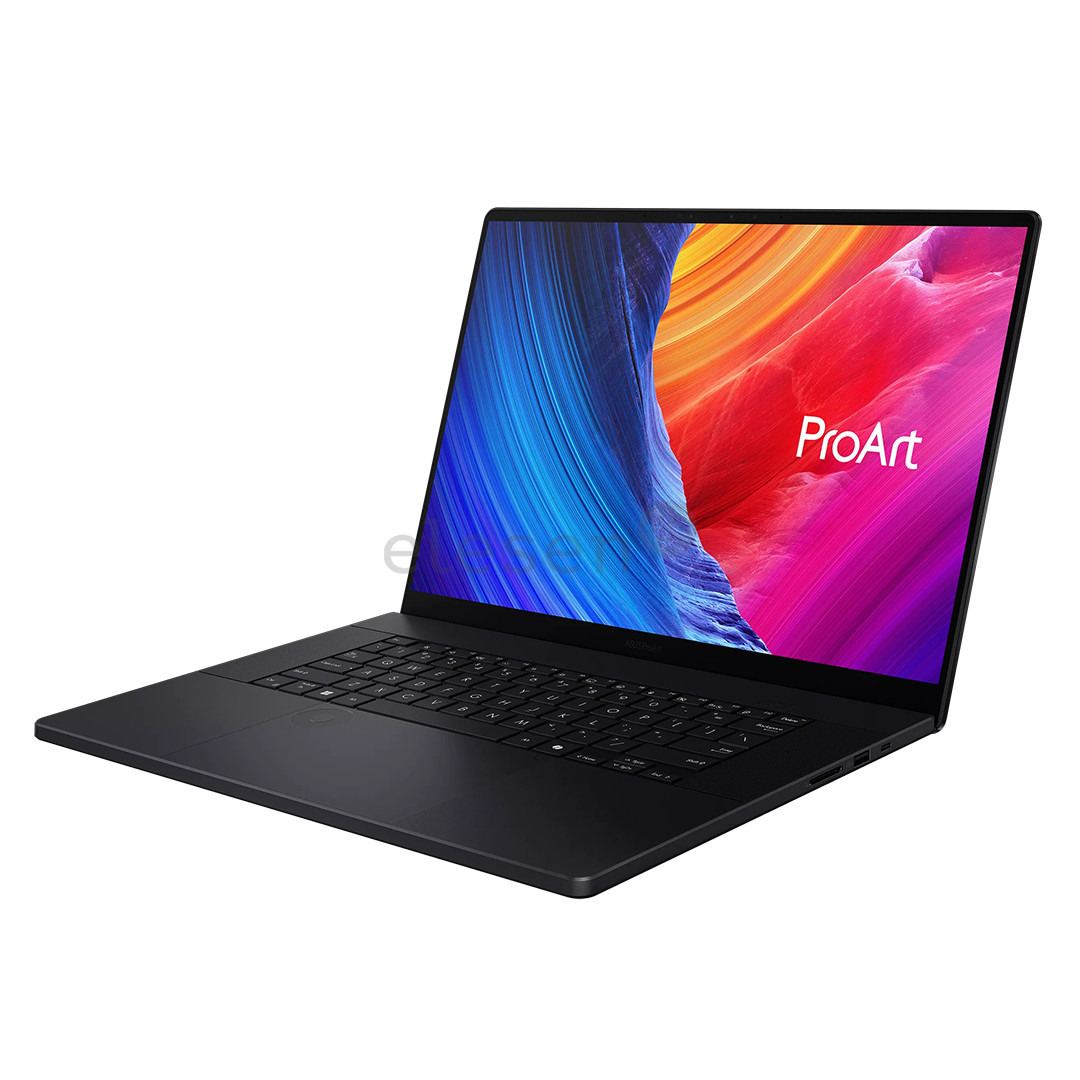 Asus ProArt P16 , 16'', 3K, OLED, 120 Hz, Ryzen AI 9, 64 GB, 2 TB, RTX 5070, W11P, ENG, juodas - Nešiojamasis kompiuteris