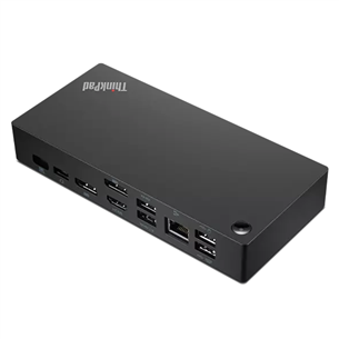 Lenovo ThinkPad Universal USB-C Dock, черный - Док-станция для ноутбука