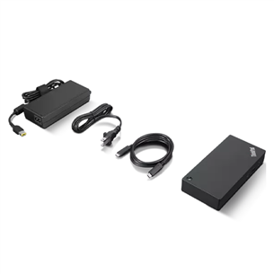Lenovo ThinkPad Universal USB-C Dock, черный - Док-станция для ноутбука