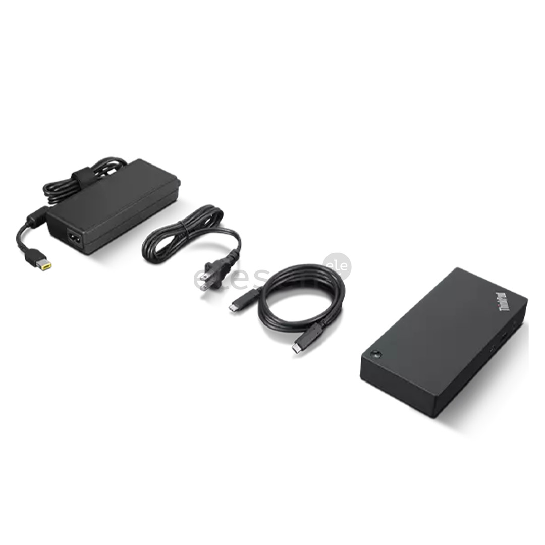 Lenovo ThinkPad Universal USB-C Dock, черный - Док-станция для ноутбука