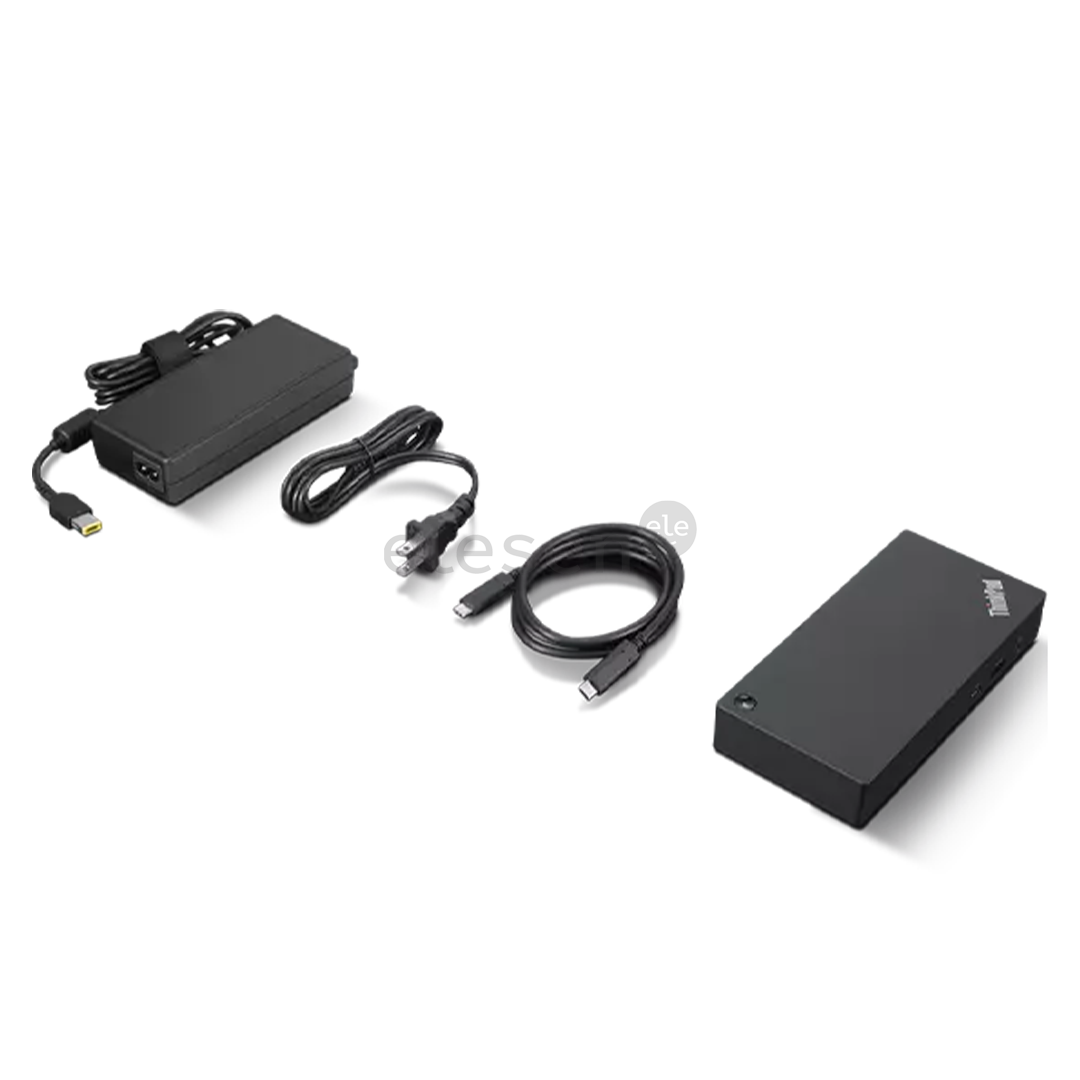 Lenovo ThinkPad Universal USB-C Dock, черный - Док-станция для ноутбука