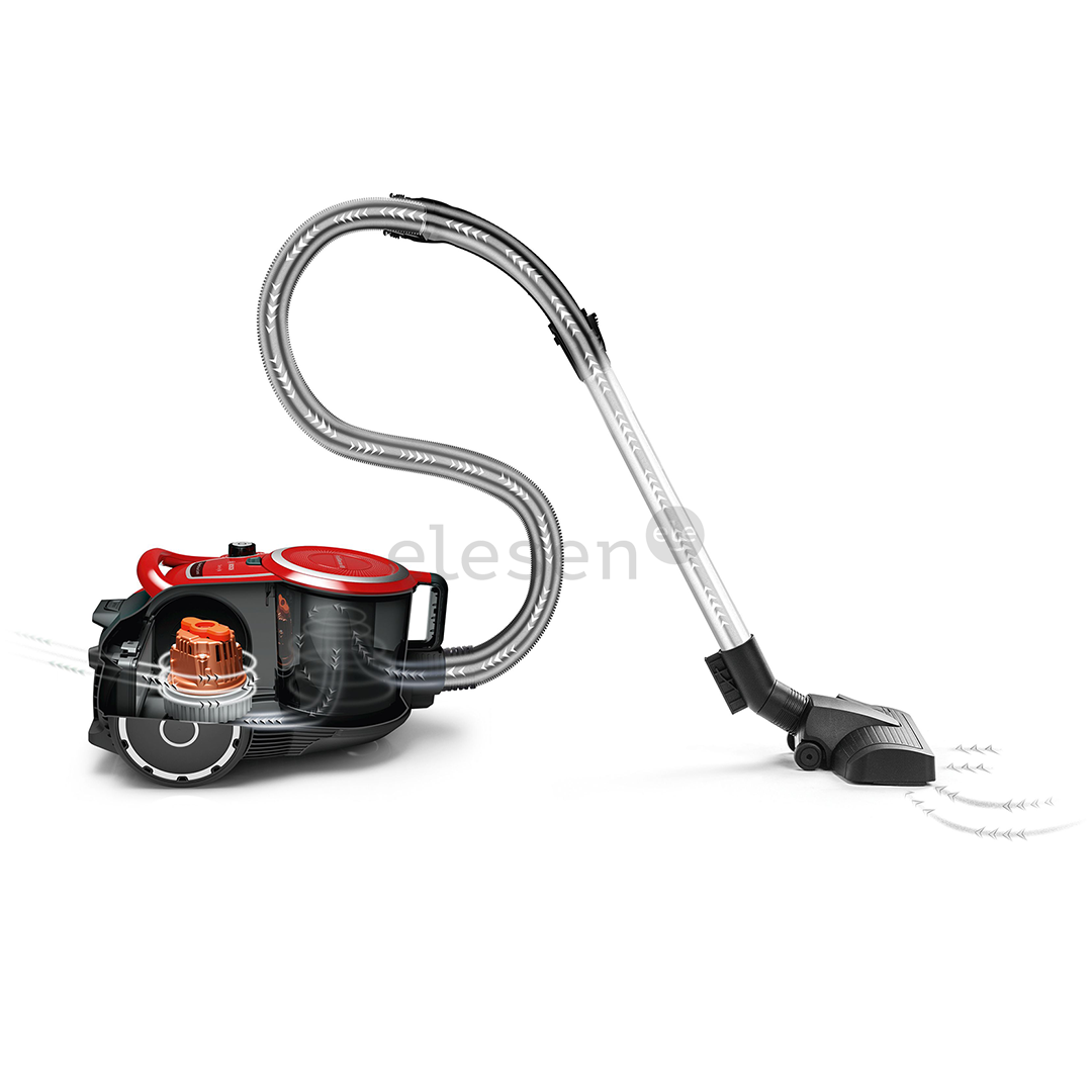 Bosch, Series 6, ProAnimal, 700 Вт, без мешка для пыли, красный - Пылесос