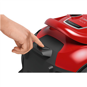 Bosch, Series 6, ProAnimal, 700 W, be maišelių, raudonas - Dulkių siurblys
