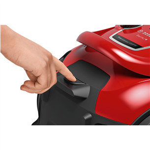 Bosch, Series 6, ProAnimal, 700 Вт, без мешка для пыли, красный - Пылесос