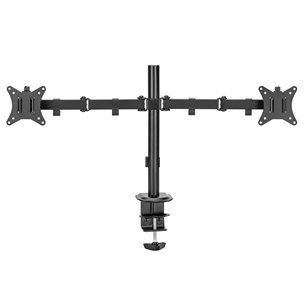 Deltaco Dual Desk Mount, 13-32'', black - Monitor stand