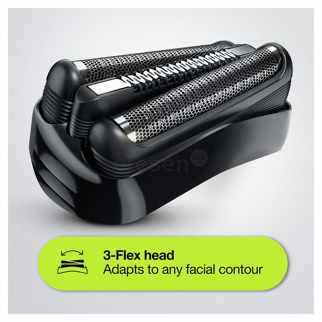 Braun Series 3 Shave & Style, Wet & Dry, mėlynas - Skustuvas