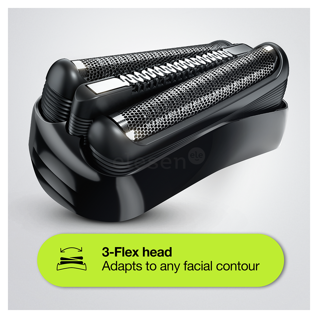 Braun Series 3 Shave & Style, Wet & Dry, mėlynas - Skustuvas