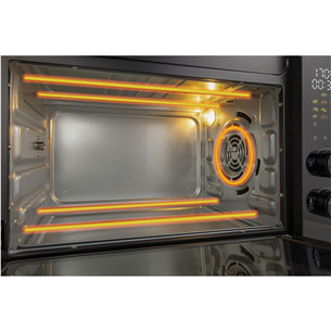 Hisense, 30 L, 1800 W, juoda - Mini orkaitė