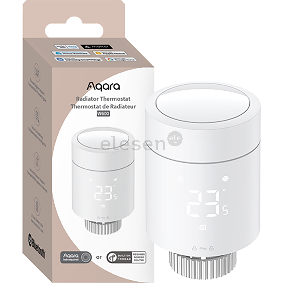 Aqara Radiator Thermostat W600, белый - Умный термостат для радиатора