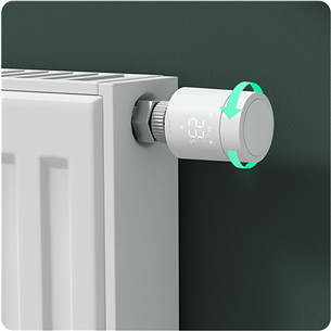 Aqara Radiator Thermostat W600, white - Smart radiator thermostat