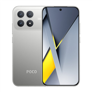 POCO F8 Pro, 256 GB, titanium silver - Smartphone MZB0M60EU