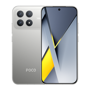 POCO F8 Pro, 512 ГБ, серебристый - Смартфон MZB0M4TEU