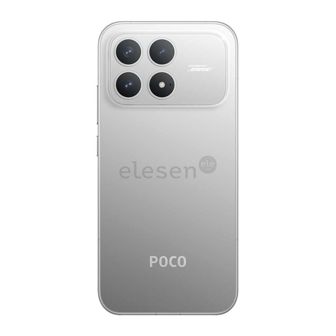 POCO F8 Pro, 512 GB, titanium silver - Smartphone, MZB0M4TEU