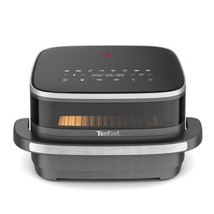 Tefal Easy Fry XL Surface, 2200 W, 4 L, tamsiai pilka - Karšto oro gruzdintuvė FW402HE0