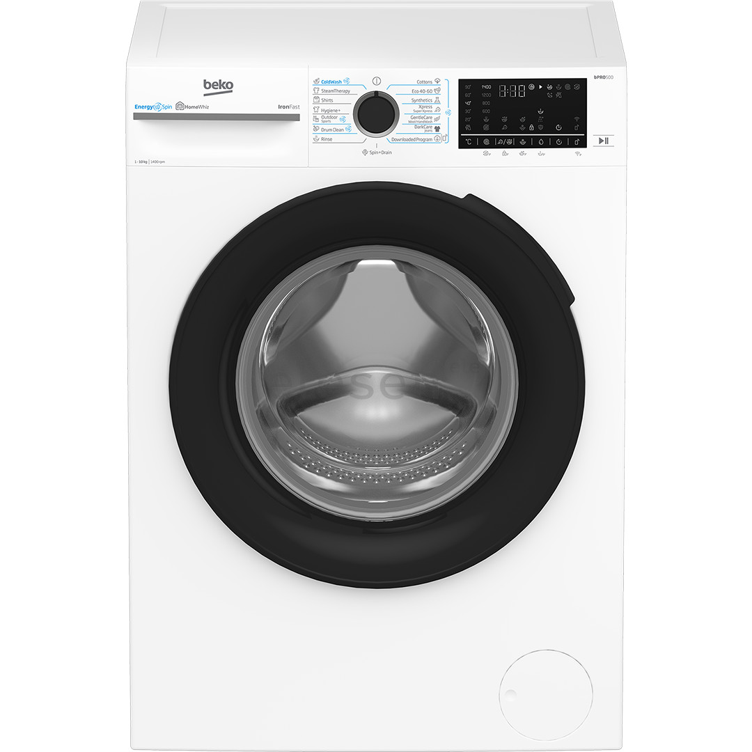Beko, 10 kg, gylis 58 cm, 1400 aps./min. - Skalbimo mašina
