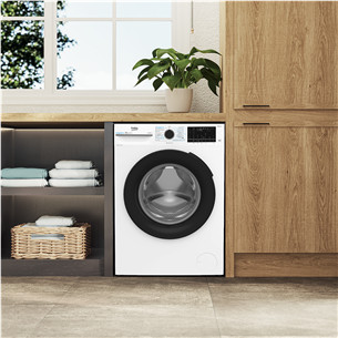 Beko, 10 kg, gylis 58 cm, 1400 aps./min. - Skalbimo mašina